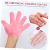 HAPINARY Silicone Gloves for Dry Hands 2 Pack Overnight Moisturizing Gloves for Women Hand Moisturizer for Women view 3