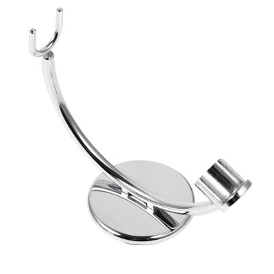 Healeved Unique Shaped Razor Stand with Non-slip Base Stable Beard Shaving Tool Holder for Daily Use Decorative Razor Organizer for Men s Shaving Accessories