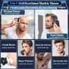 9D Head Shavers for Bald Men, Electric Razor for Men to Shave Fast with LED Display, Cordless Rechargeable, IPX7 Waterproof Wet/Dry Rotary Shaver Kit with Nose Hair Trimmer Shaver, Gift for Mens view 3