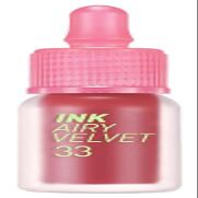Peripera Ink Airy Velvet Lip Tint | High-Pigmentation, Lightweight, Soft, Moisturizing (033 FAVORITE PINK ROSE)
