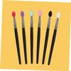 BIUDECO 5pcs Double Sided Makeup Brush Set Eye Shadow Face Brush Kit Makeup Tools Plastic Handle for Women view 2
