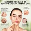 LANBENA Upgraded 2.0 Bamboo Charcoal Blackhead Remover Mask - 60 Nose Strips, Peel off & Purify Pores, Deep Cleanse for All Skin Types view 3