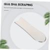 Gogogmee 1pc Comfortable Stainless Steel Scraping Massage Plate for Whole Body Lightweight Guasha Tool for Immune Boosting Relaxation Easy to Clean Portable for Home Use view 4