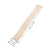 PLAFOPE 3pcs Natural Loofah Bath Towel Set Exfoliating Body Scrubber for Gentle Back Cleaning Bath Supplies Beige for Skin Care and Shower Exfoliation view 2