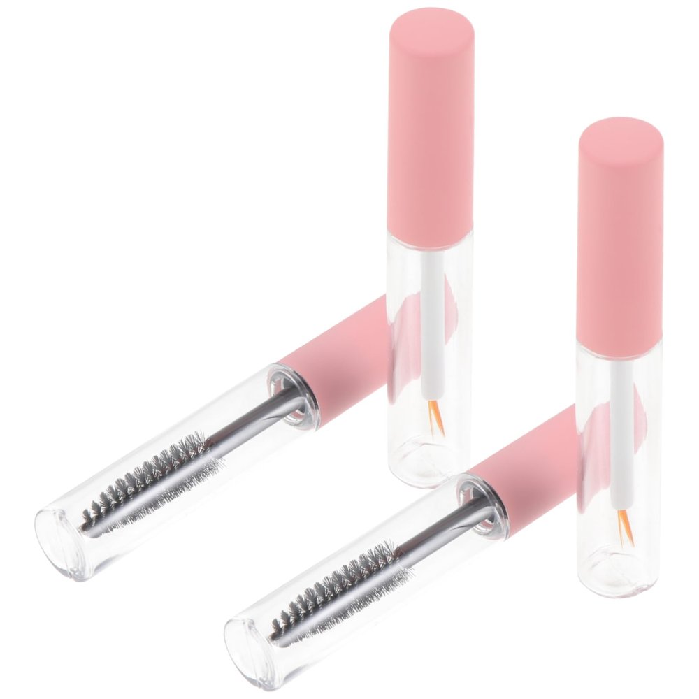 Healeved 4pcs Empty Shadow Tip Liner Tube Pet Mascara Bottles Diy Lash Wand Holder