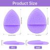 6Pcs Facial Sponges Set, Cleansing Puff, Colorful Facial Sponges for Face Wash, Reusable Makeup Remover Exfoliating Pads for Daily Cleansing view 3
