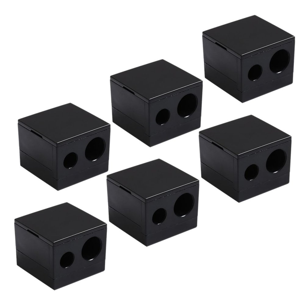 HONMEET 6pcs Brow Pencil Sharpener Makeup Tools Eyebrow Liner Sharpener for Shaping