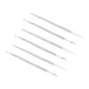 HONMEET 6pcs Nail Cleaning Tools Cuticle Remover Nail Care Tools Groove Spoons for Treatment view 1