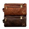 KEMEILA Personalized Toiletry Bag Gift For Husband Dad Son, Custom Large Capacity PU Leather Travel Dopp Kit for Men, Birthday Christmas Valentine's Day Gift For Men view 1