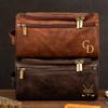 KEMEILA Personalized Toiletry Bag Gift For Husband Dad Son, Custom Large Capacity PU Leather Travel Dopp Kit for Men, Birthday Christmas Valentine's Day Gift For Men view 3