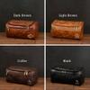 KEMEILA Personalized Toiletry Bag Gift For Husband Dad Son, Custom Large Capacity PU Leather Travel Dopp Kit for Men, Birthday Christmas Valentine's Day Gift For Men view 4