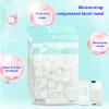 100pcs Disposable Face Sheet Home DIY Nonwoven Face Paper Skin Care view 2