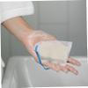 HONMEET 8pcs Facial Exfoliating Mesh Soap Saver Pouches for Gentle Cleansing for Handmade and Cosmetic Soaps Lightweight Travel-friendly Design view 3