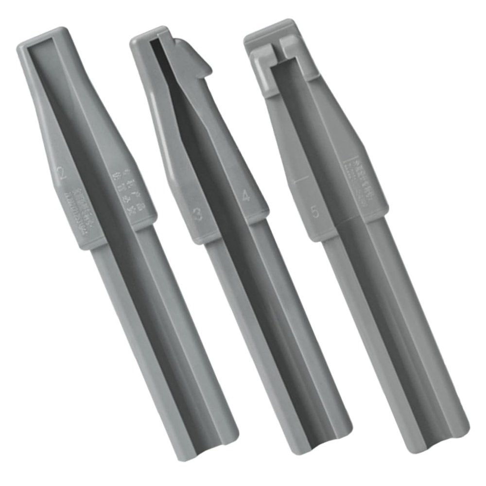 HONMEET 3pcs Duckbill Eyebrow Pencil Sharpener Makeup Marker Sharpener Aid Pencil Sharpening Tool Plastic