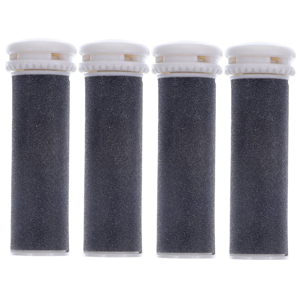 BIUDECO Electronic Foot File Head 4pcs Replacement Rollers for Remover Easy to Use