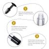AUTSUPPL 20pcs Refillable Mascara Tubes Wands for Eyelash Makeup Leakproof Design for Travel and Daily Use for Beginners and Makeup Artists view 4