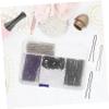 Outanaya U-clip Rubber Band Women's Hair Bobby Pins Bands Fashion Hair Accessories for Women Girls view 4