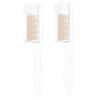 BIUDECO 2pcs Stainless Steel Eyebrow and Eyelash Comb Foldable Makeup Tools for Women Precision Grooming and Styling Accessory for Eyebrows and Eyelashes view 1
