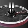 HYffUUOP Round Rolling Beauty Stool with Wheels PU Leather Swivel Height Adjustable Salon Chair Stool Kitchen Work SPA Stools view 3