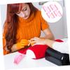 BIUDECO Manicure Brush Set 8pcs Fingernail Brush for Nail Art Dust Cleaner Nail Oil Cuticle Home view 3