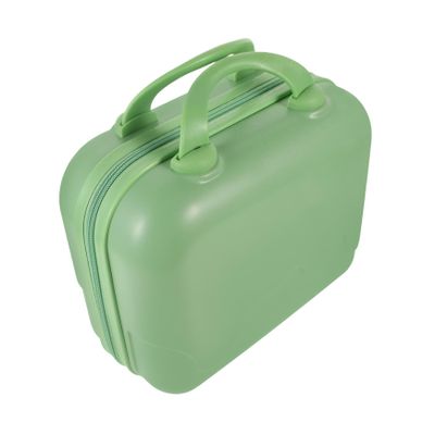 BESTYASH Compact Hard Shell Makeup Bag Water-resistant Travel Cosmetic Organizer Elastic Strap for Toiletries and Accessories Versatile for Business and Leisure Trips
