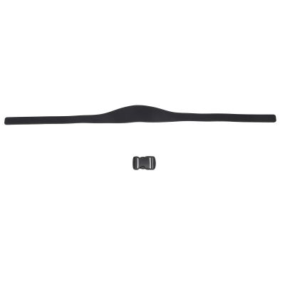 DIY Hair Trimming Template, Portable Neckline Shaving Template Haircut Band Breathable Curved Degion Silicone Home Hair Trimming Guide for Boys Men Hair Clippers (Black)