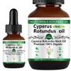 Cyperus Rotundus Oil, 100% Cyprus Oil Natural Nut Grass Oil for Reducing Body Hair Growth, Moisturizing & Soothing, Smooth Skin & Hair Removal, 60ml with Dropper view 1