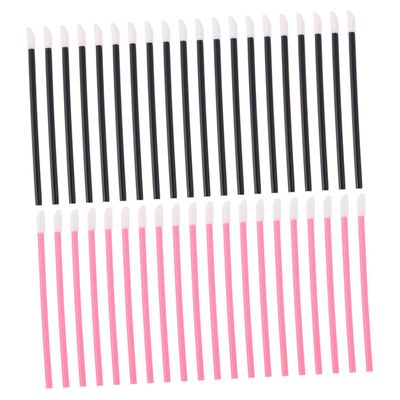 BIUDECO 300pcs Lip Makeup Brush Disposable Eyelash Applicators Eyeshadow Tools for Women Skin-friendly Wands for Lipstick Eyeliner and Makeup Repairs
