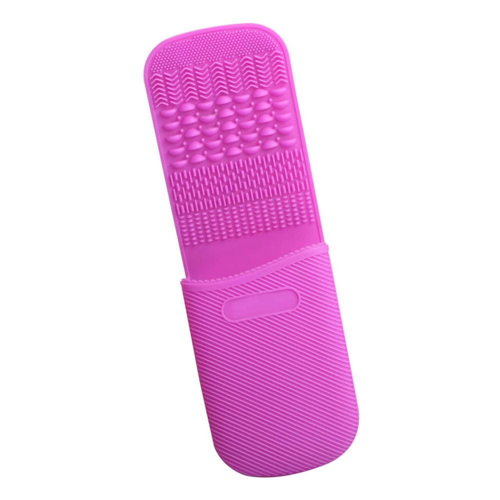 Gogogmee Silicone Makeup Brush Cleaner Mat Cleaning Pad for All Makeup Tools Gentle Bristles Easy to Clean Maintains Skin Health Non-deforming Design