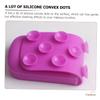 Gogogmee Silicone Makeup Brush Cleaner Mat Cleaning Pad for All Makeup Tools Gentle Bristles Easy to Clean Maintains Skin Health Non-deforming Design view 4