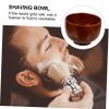 Mikinona Wooden Shave Soap Bowl Shaving Mug for Men Shaving Soap Container Classic Style view 4