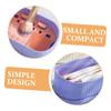 FOYTOKI Makeup Brush Cleaning Box Compact Makeup Tools Cleaner Holder for Women Sturdy Portable Design for Travel Safe Material view 2
