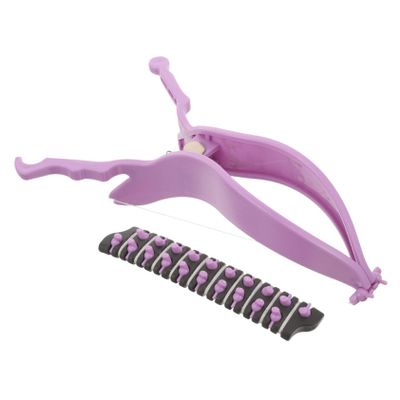 Gogogmee 1set Manual Facial Hair Remover Tool for Women Compact Epilator Unique Design for Quick Hair Removal Lightweight Portable Gentle Skin for Travel Use