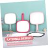 VINTORKY Travel Magnified Makeup Mirror Pink Handheld Mirror Compact for Women Ideal for Business Trip view 4