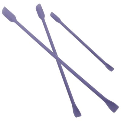 Gogogmee 3pcs Tiny Silicone Makeup Spatula Mini Cosmetic Tool for Skincare Makeup Application