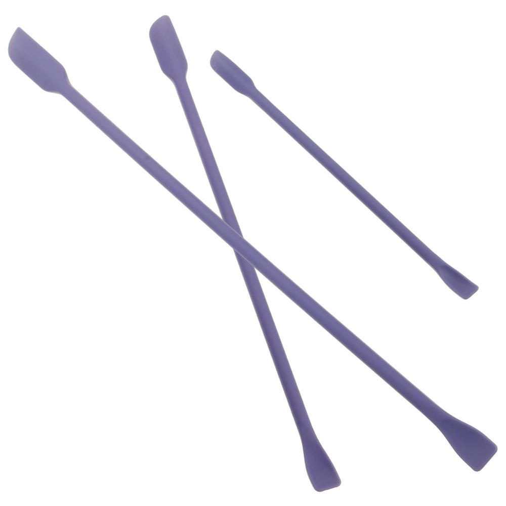 Gogogmee 3pcs Tiny Silicone Makeup Spatula Mini Cosmetic Tool for Skincare Makeup Application