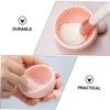 BIUDECO 1pc Creative Silicone Makeup Brush Portable Cosmetic Tool for Easy Makeup Brush Cleaning Salon Adorable Design Water-fillable Easy to Clean view 2