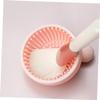 BIUDECO 1pc Creative Silicone Makeup Brush Portable Cosmetic Tool for Easy Makeup Brush Cleaning Salon Adorable Design Water-fillable Easy to Clean view 3