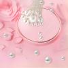 18 Pcs silvery Pearl Hair Pins Bridal Wedding Hair Clips Wedding Hair Accessories Pearls,Suitable for Pearl Hair Accessories for Various Occasions Such as Weddings Parties and Gatherings Prom view 3