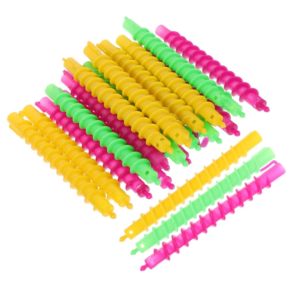 FOYTOKI 100pcs Easy Diy Curly Hairstyles Perm Rods Spiral Perm Kit for Long Hair Salon Quality