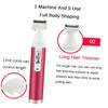 PLAFOPE Rechargeable Women's Hair Removal Tool Electric Razor Set for Eyebrow Facial Hair Trimming USB Charging Stylish Design view 3
