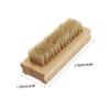 SEWOART 2pcs Wooden Shower Cleaner Brush for Bathroom Cleaning Supplies Nail Facial Brush Finger Nail Cleaning Tool for Manicure Pedicure view 2