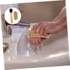 SEWOART 2pcs Wooden Shower Cleaner Brush for Bathroom Cleaning Supplies Nail Facial Brush Finger Nail Cleaning Tool for Manicure Pedicure view 3