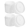 VINTORKY 2pcs Airless Lotion Pump Containers Leak Travel Toiletries Bottles Multi-use Cream Dispenser for Lotions Conditioners Creams view 1
