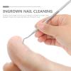 BIUDECO 6pcs Nail Cuticle Remover Tools for Manicure Dead Skin Remover Toenail Cleaning Utensils view 4