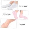 BIUDECO 3pairs Foot Care Socks Women's Moisturizing Crews Elastic Abrasion-Resistant for Outdoor Travel view 2