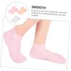 BIUDECO 3pairs Foot Care Socks Women's Moisturizing Crews Elastic Abrasion-Resistant for Outdoor Travel view 3