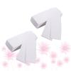 PLAFOPE Thickened Non-Woven Depilatory Wax Paper 160 Sheets 2 Packs Tear-Resistant Hair Removal Paper for Facial Waxing view 1