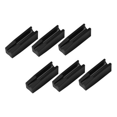 BIUDECO 6pcs Eyebrow Pencil Sharpener Aid Makeup Tool Pencil Sharpener Slot Hands Simple Cosmetic Tool
