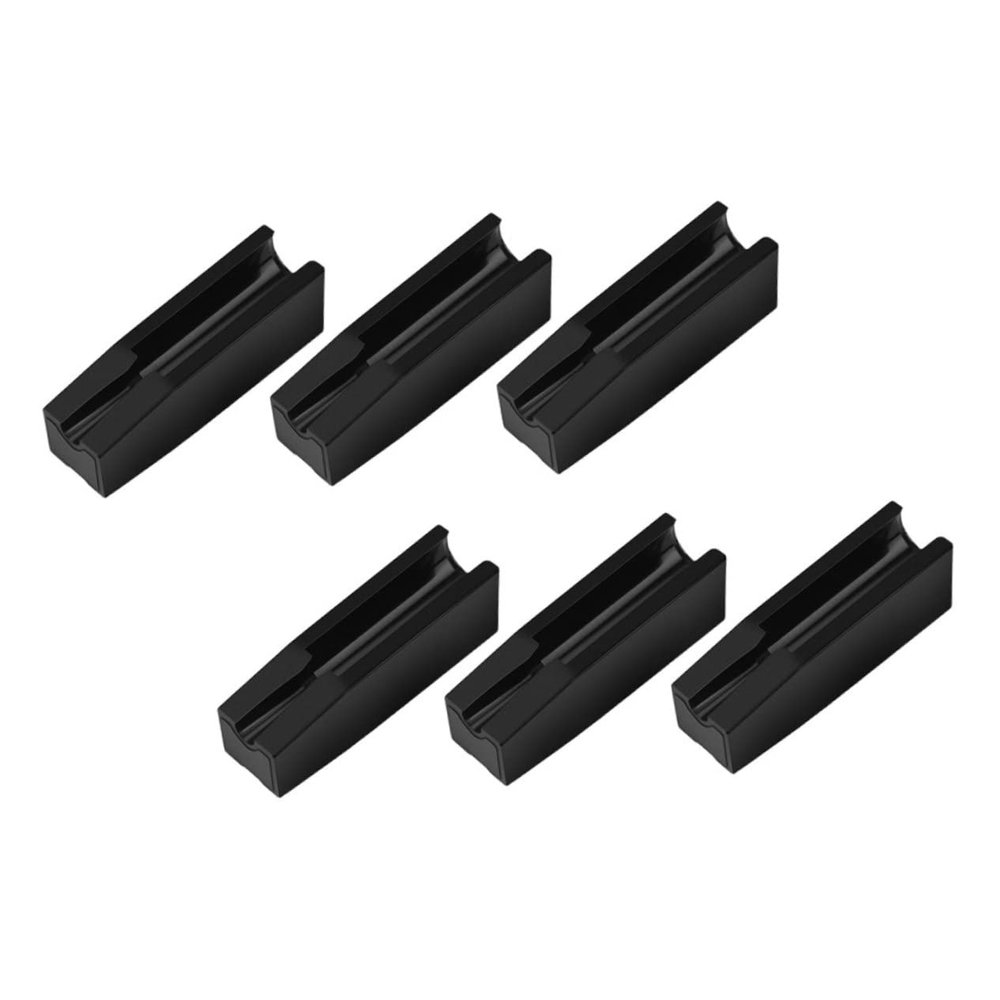 BIUDECO 6pcs Eyebrow Pencil Sharpener Aid Makeup Tool Pencil Sharpener Slot Hands Simple Cosmetic Tool